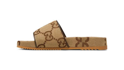 GUCCI GG Canvas Slide Sandal